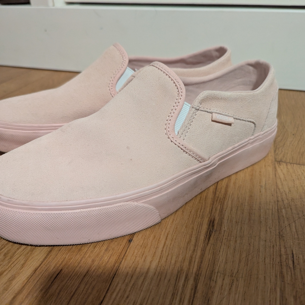 Pink Slip-On Sneakers
